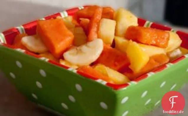 Tropische Insel Obstsalat