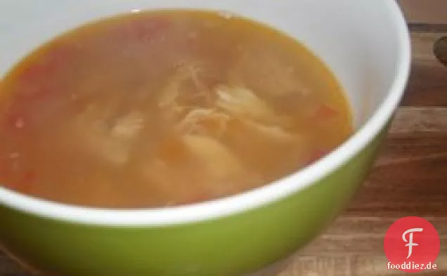 Sopa de Ajo Mexicana (Mexikanische Knoblauchsuppe)