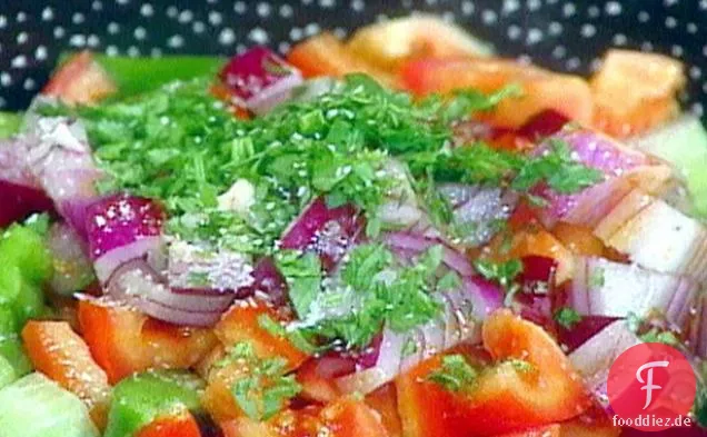 Macho Gazpacho-Gemüse-Chunk-Salat