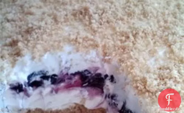 Heidelbeeren n' Käse-Quadrate
