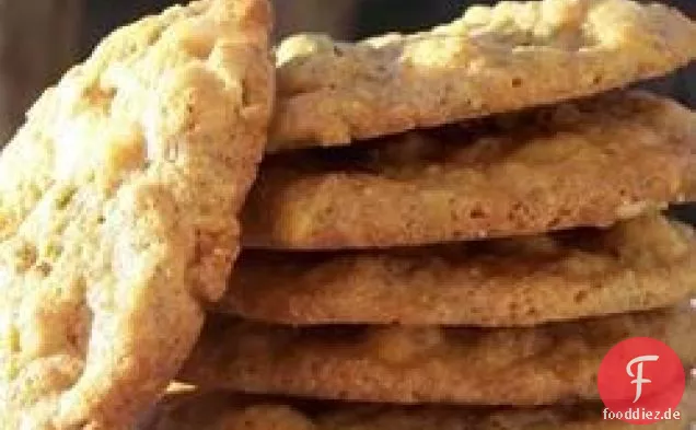Pistazien Weiße Schokolade-Chip-Cookies