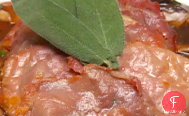 Kalbfleisch Saltimbocca Alla Romana