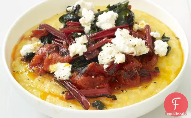 Polenta mit Gerösteten Tomaten