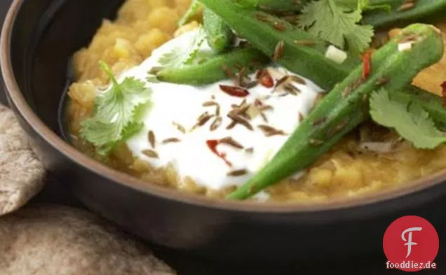 Linsen & Okra Curry
