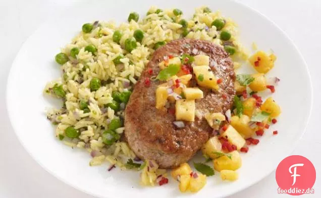 Tropische Hühnerpasteten