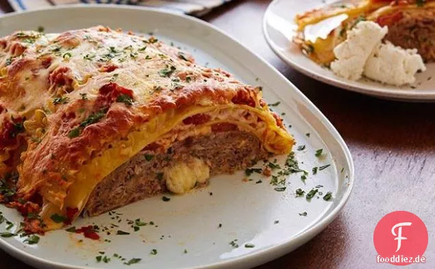 Hackbraten-Lasagne