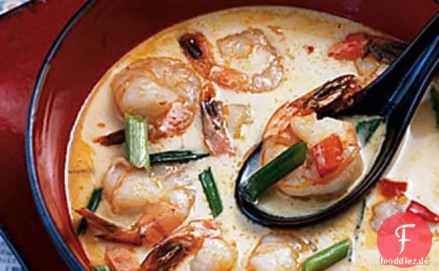 Garnelen-Kokosnuss-Suppe