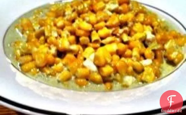 Blauschimmelkäse Knoblauch Zuckermais