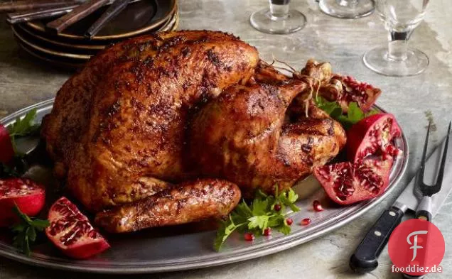 Schwarzer Pfeffer-Granatapfel Melasse glasiert Türkei