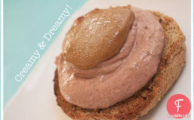 Dünne Erdnussbutter & Schokoladenmousse