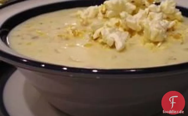 Popcorn-Suppe (Mais-Chowder)