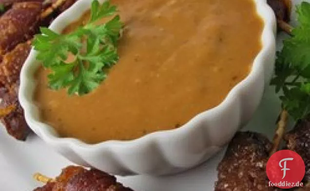 Speck eingewickelt brauner Zucker Smokies Dip Sauce