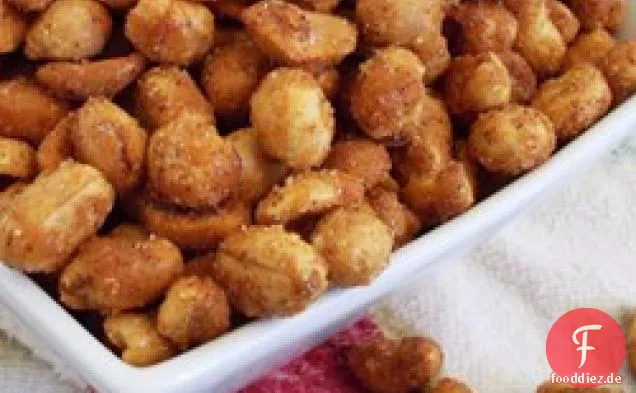 Chipotle-Honig Geröstete Erdnüsse