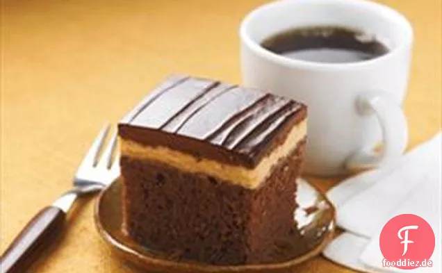 Schokolade-Erdnussbutter-Kuchen
