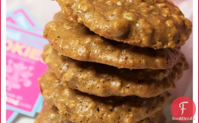 Ahorn-Erdnussbutter-Haferflocken-Kekse -glutenfrei