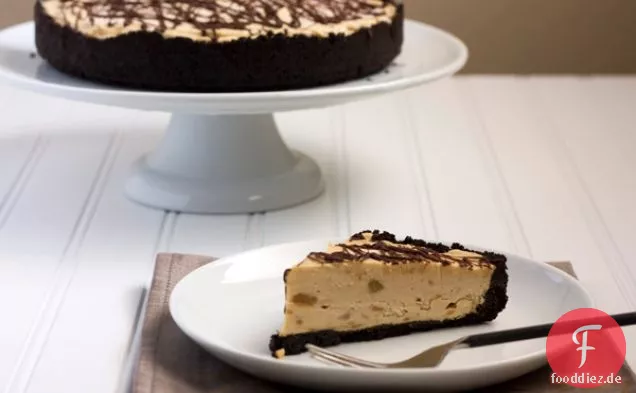 Gefrorene Schokolade Erdnuss Butter Pie