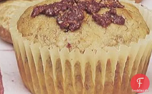Erdnussbutter-Chip-Bananen-Muffins