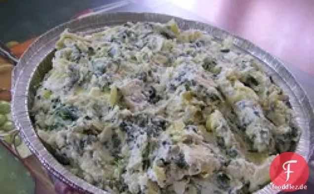 Wirklich böse Spinat Artischocken Dip