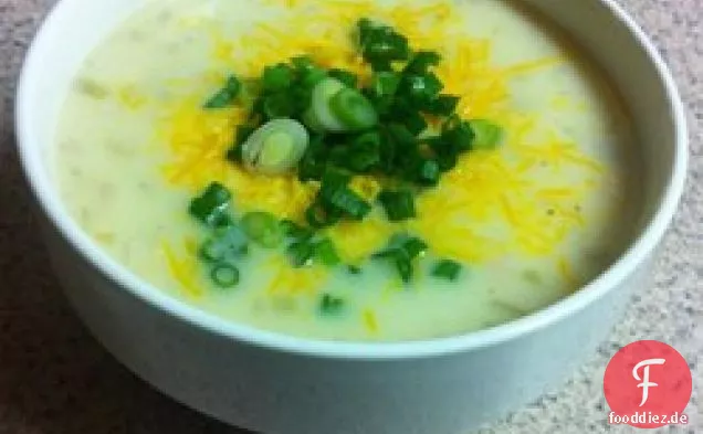 Einfache und leckere Schinken-Kartoffel-Suppe