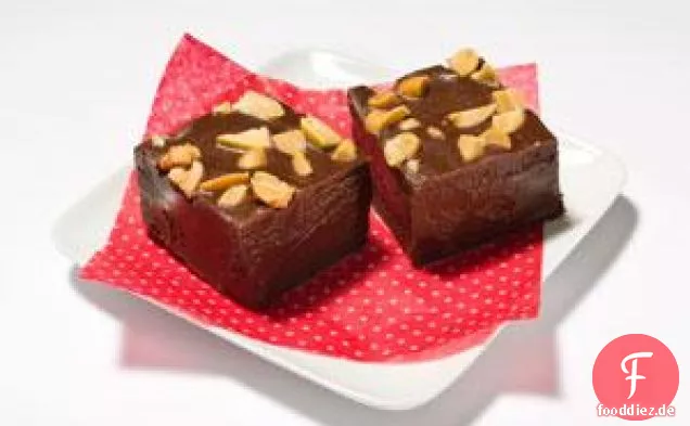 Schokolade Erdnuss-Butter-Fudge