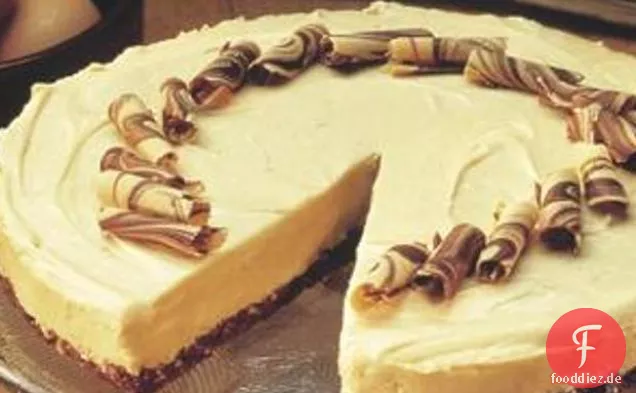 No-bake Erdnussbutter 'n Schokolade Käsekuchen