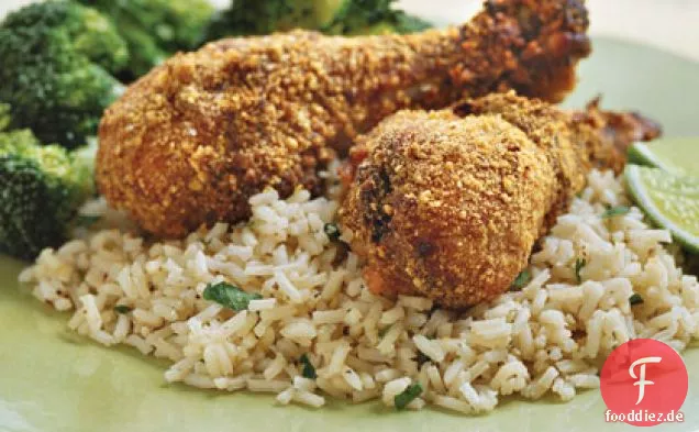Erdnuss-gebackenes Huhn