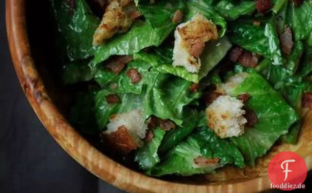 Caesar-Salat mit Pancetta