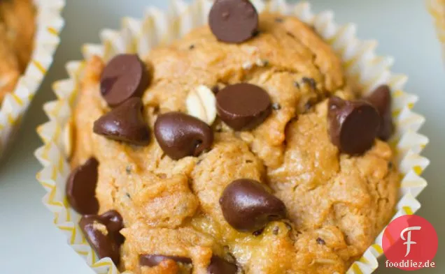 Erdnussbutter Schokolade Chip Muffins