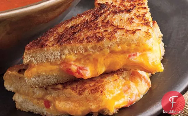 Gegrillte Pimiento-Käse-Sandwiches