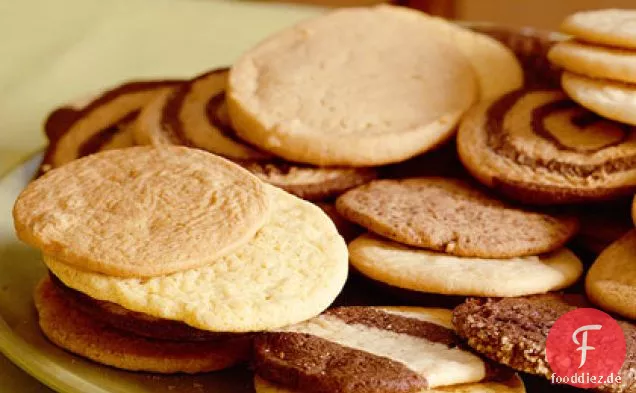 Erdnuss Butter Icebox Cookies
