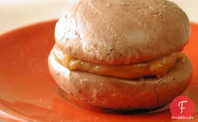 Erdnussbutter-Schokoladen-Baiser-Sandwiches