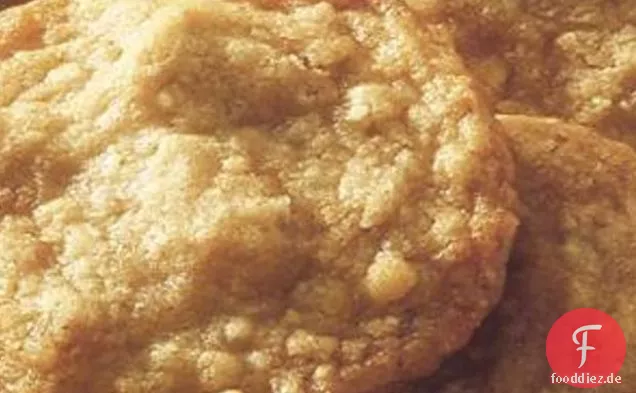 Erdnuss Butter Chip Haferflocken Cookies