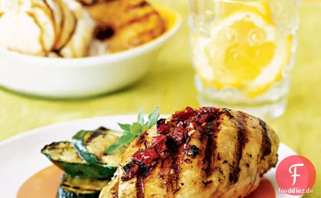 Gegrillte Hähnchenbrust Provençal