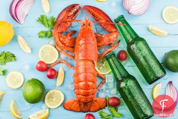 Shangri-Lee Hummer mit knusprigem Spinat