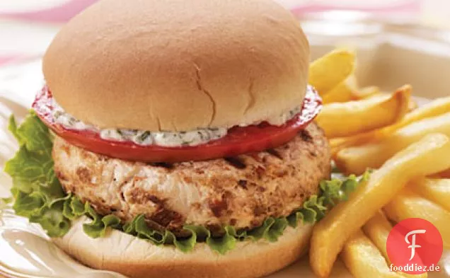 Sonnengetrocknete Putenburger mit Basilikum-Aïoli