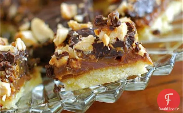 Hausgemachte Snickers Bars