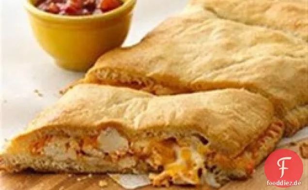 Riesen! Crescent Enchilada-Gefüllte Sandwiches