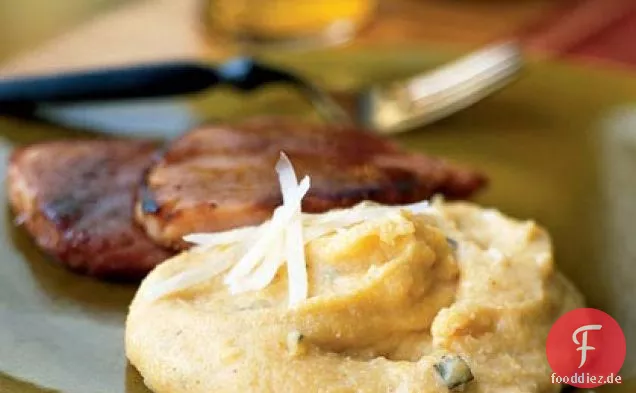 Kürbis-Salbei-Polenta