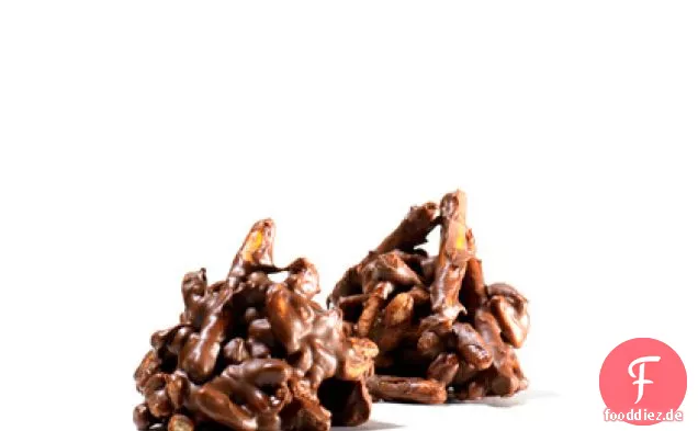 Erdnussbutter Heuhaufen