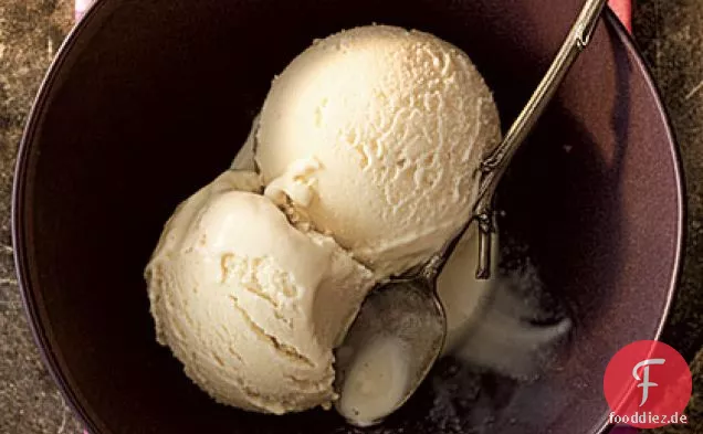 Eis mit Zitronenverbene
