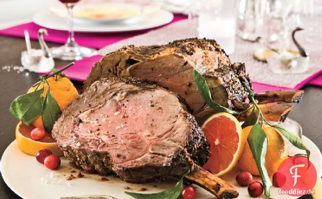 Rippchen mit Fenchelkruste