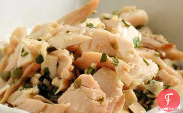 Sommer Hühnersalat mit Gartenkräutern