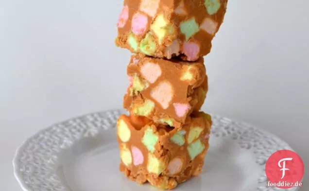 Erdnussbutter Konfetti Kuchen