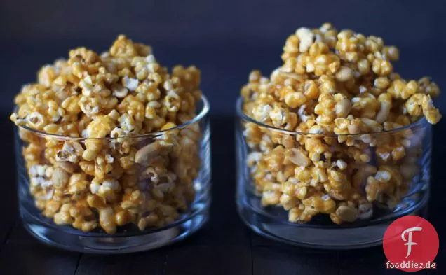 Würziges Karamell-Popcorn