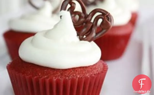 Rote Samt Cupcakes