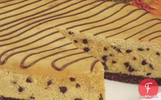 Erdnussbutter Schokolade Chip Käsekuchen