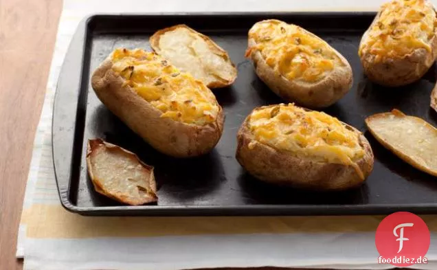 Zweimal gebackene Kartoffeln