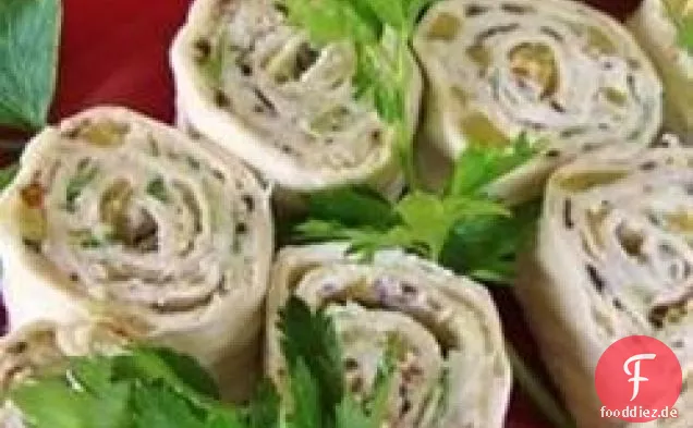 Mexikanische Frischkäse-Rollups