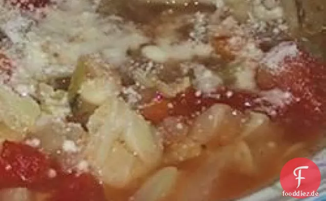 Italienische Riboletta Suppe