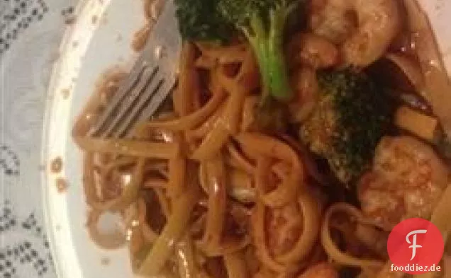 Schnell Garnelen Lo Mein